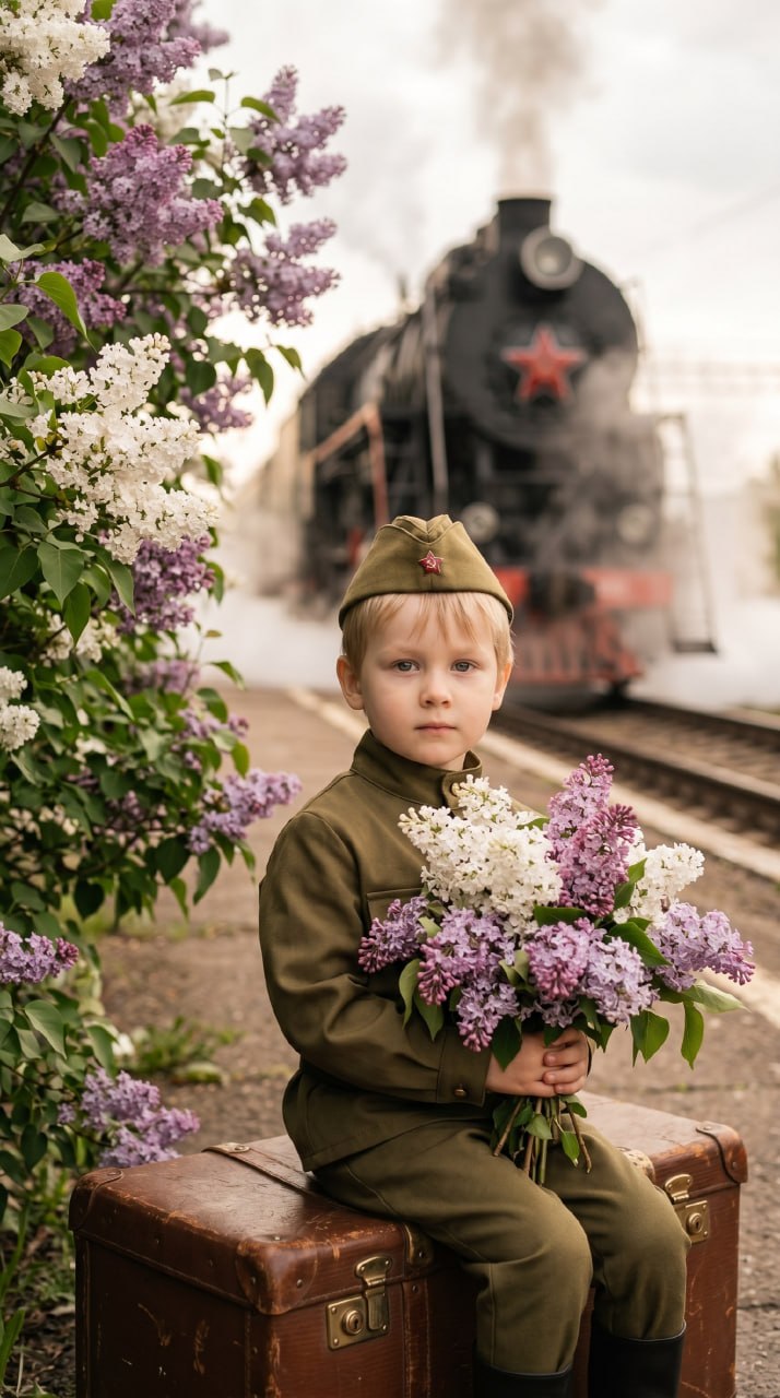 Мальчик с чемоданом