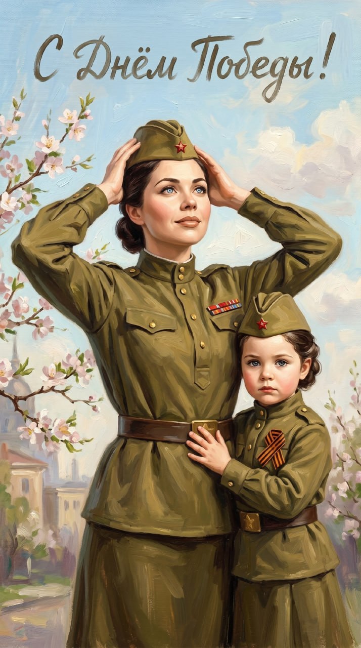 С дочкой