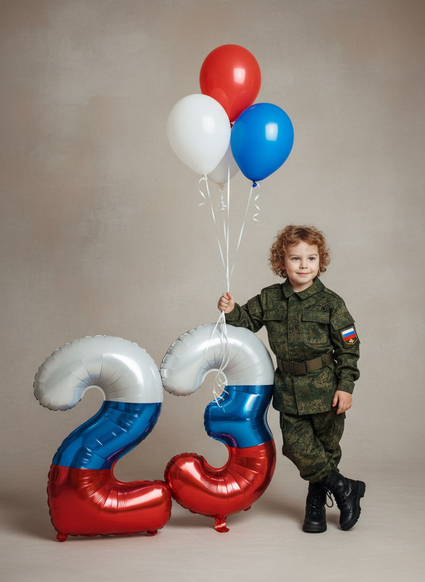 Мальчик 23 февраля